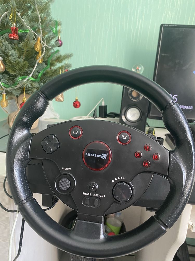 Руль игровой artplays c900