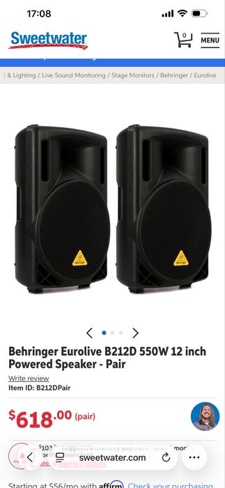 Behringer Тонколони