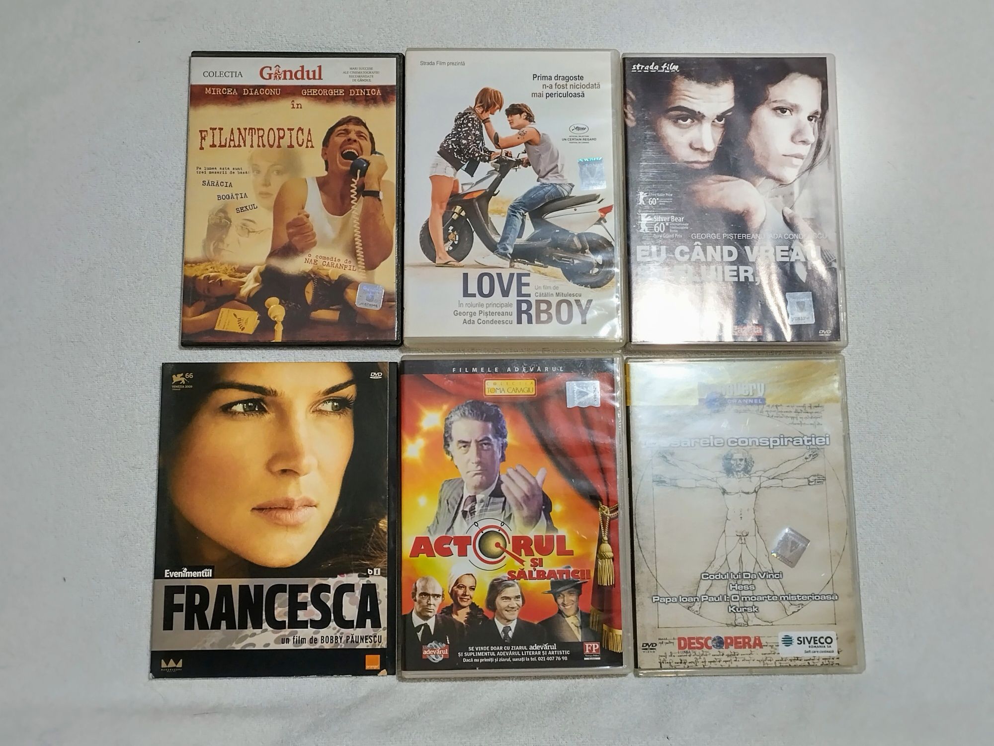 Pachet DVD-uri filme romanesti