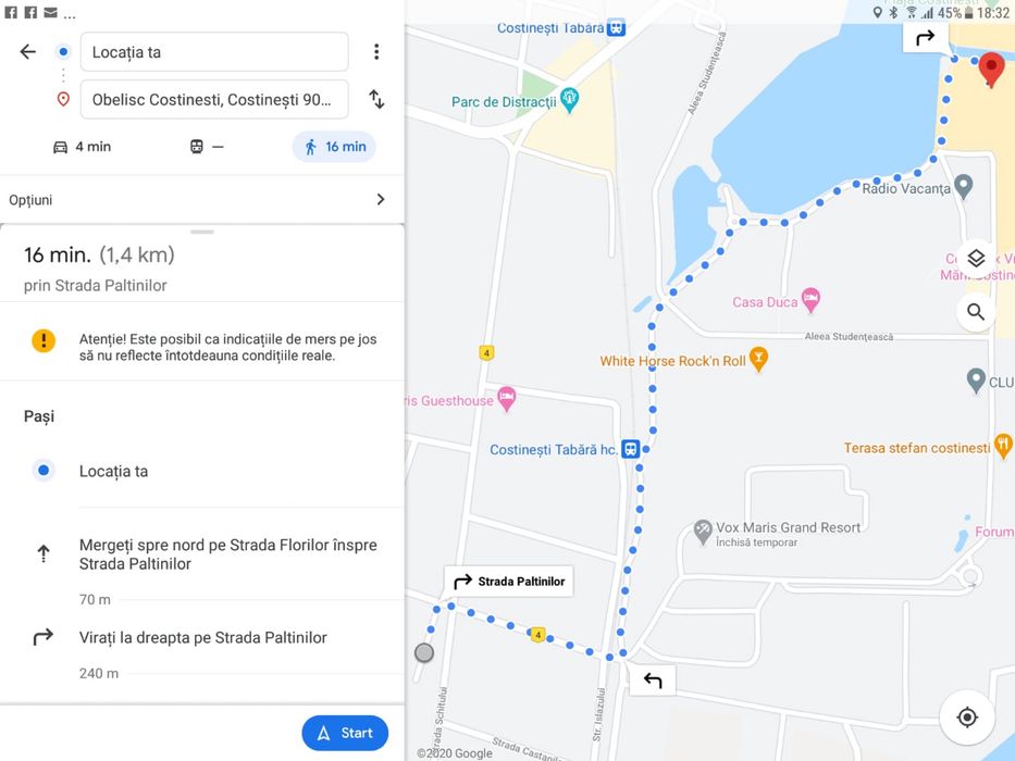 Vand apartament cu o camera de vacanta oin Costinesti