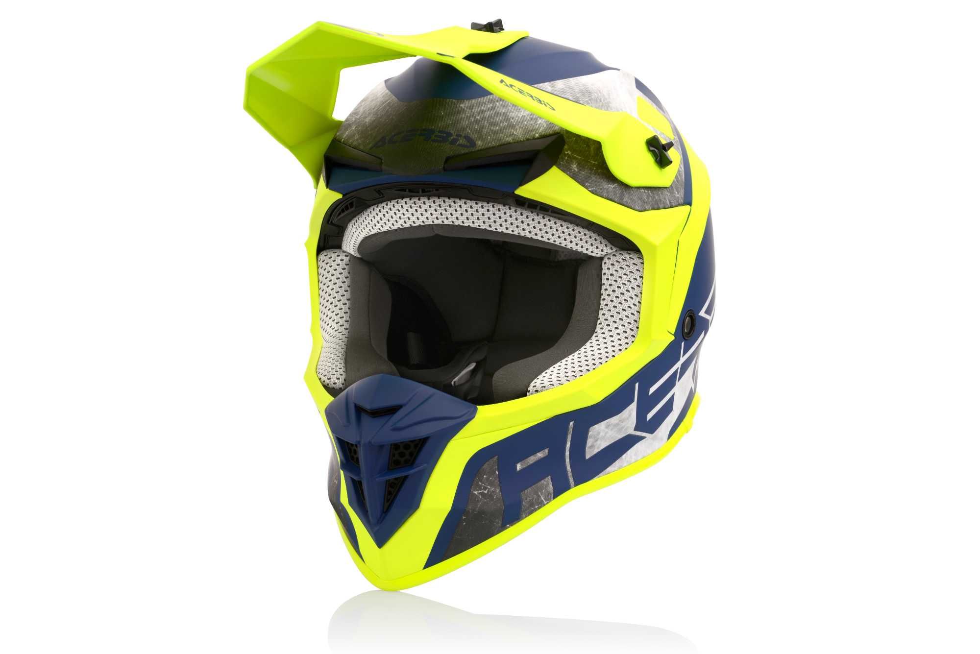 Casca Acerbis Linear Yellow Blue