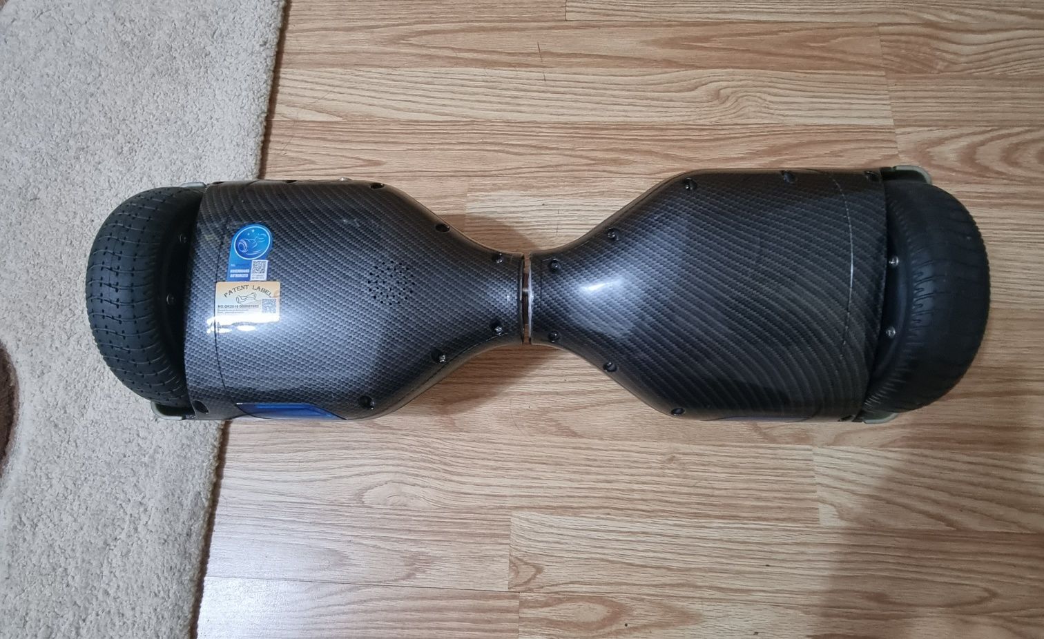 Hoverboard negru carbon