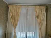 Draperie crem living sau dormitor 5 m l, 2.65 m H