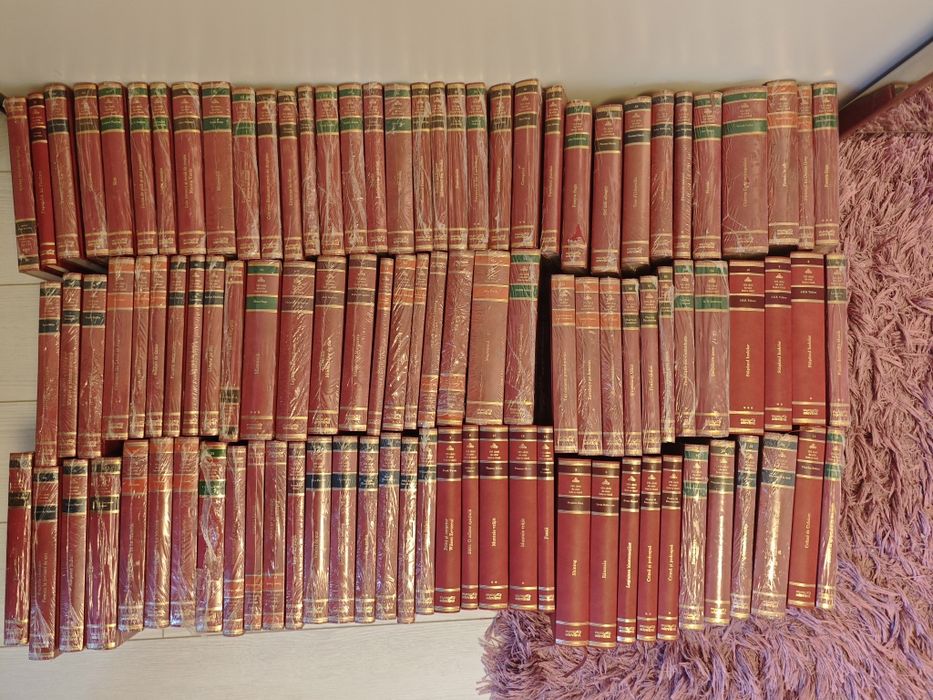 Colecția rosie Adevărul 101 cărți, Completa, 101 vol, TIPLA, NOUA