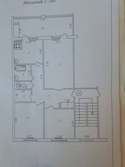 Продается 4/3/5 92м2 на Юнусабад-14, ор-р: Сайрам базар