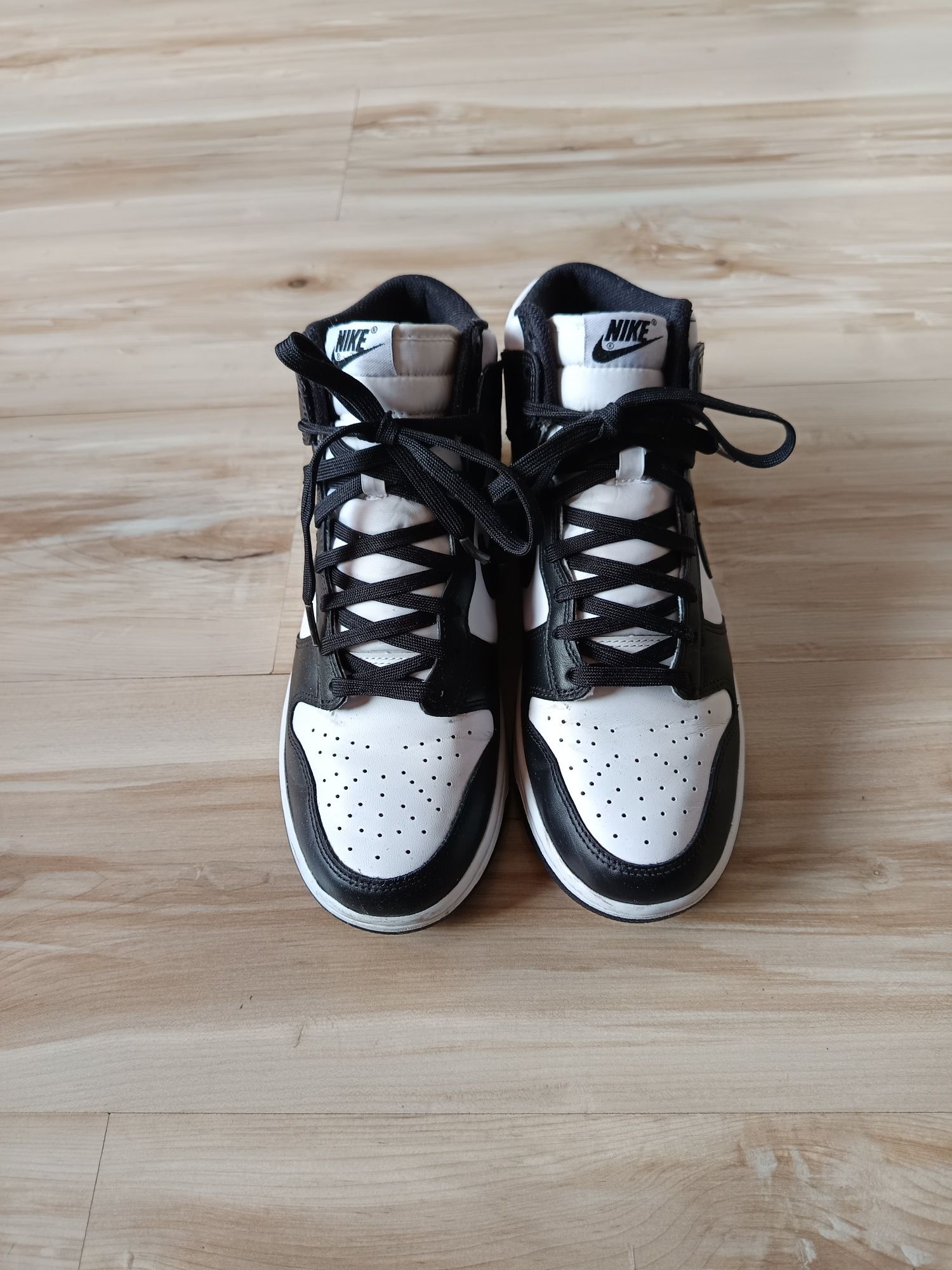 Оригинални мъжки кецове Nike Dunk High Retro Panda