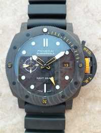 Panerai Pam 1324 Submersible GMT Carbotech VSF P9000 Navy Seals 44 mm