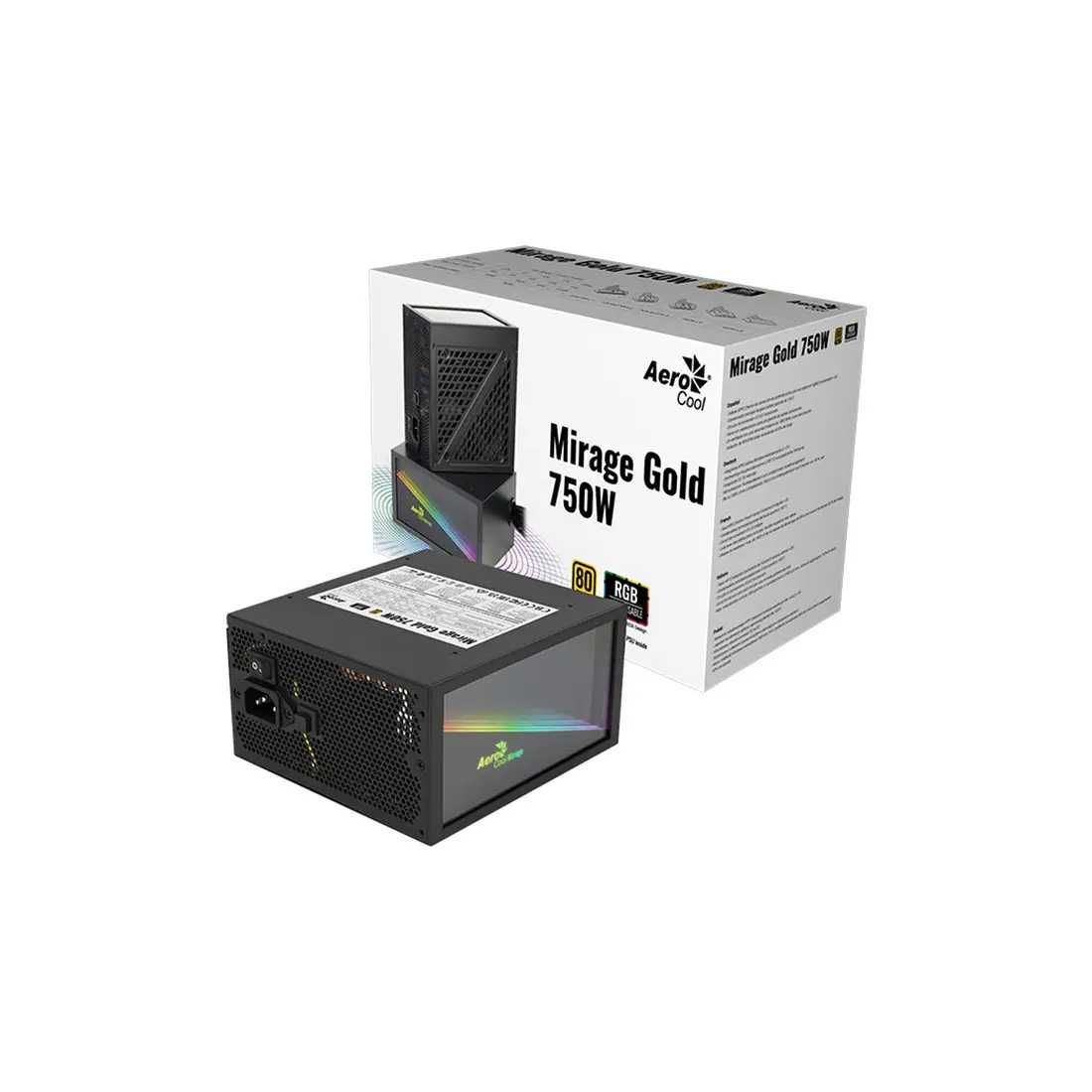 | Блок питания Aerocool Mirage Gold/ARGB/850W