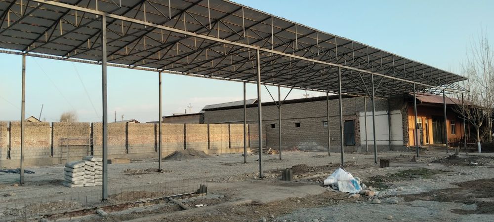 Барча турдаги парник навес том фермасини ясаб бериш хизмати