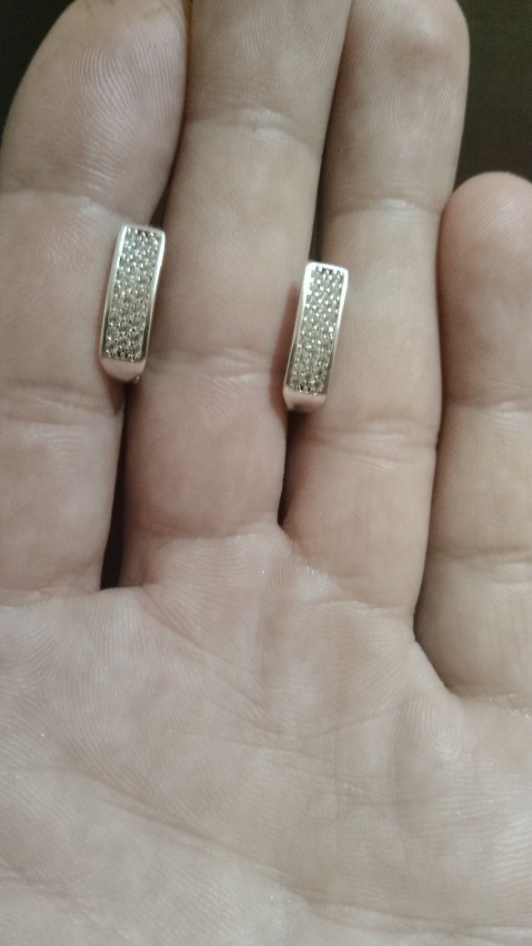 Серебряные серьги 925пр.