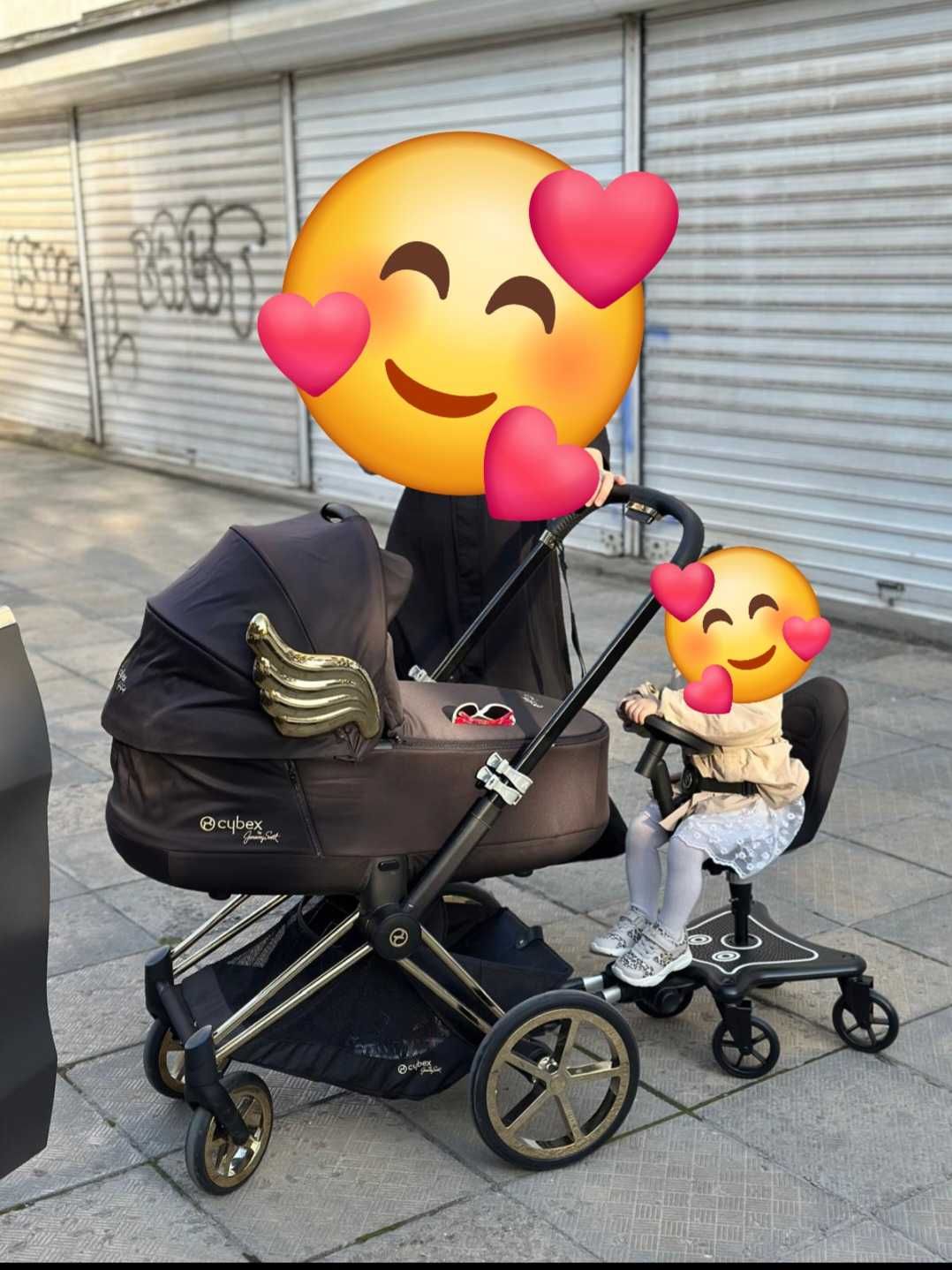 Детска количка Cybex Priam 4 Jeremy Scott / Wings