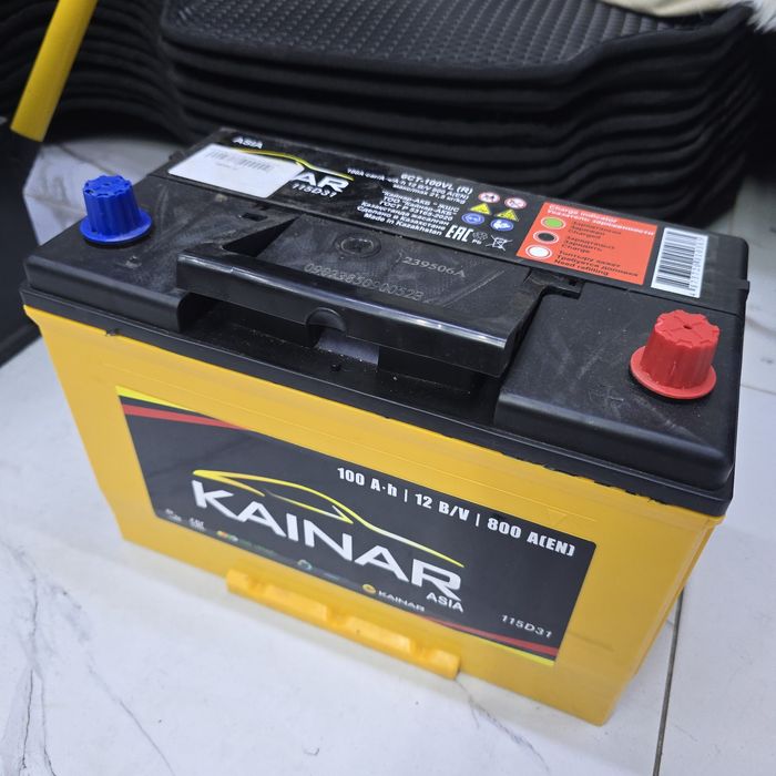 Аккумулятор для авто машину машины автомобиля. Оригинал KAINAR