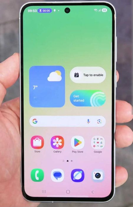 Samsung A56 cu garanție un an și 10 luni