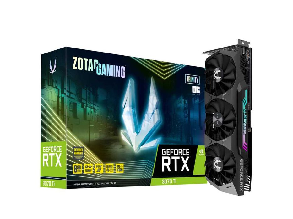 Placă video ZOTAC GAMING GeForce RTX 3070 Ti Trinity OC 8GB GDDR6X