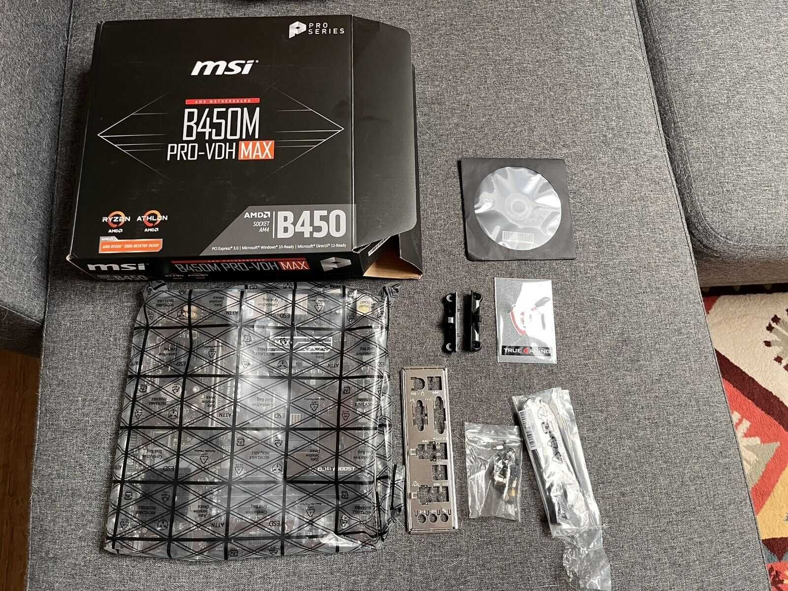 Комплект Ryzen 5 3600 6-Core  (4.2 GHz Turbo)  + MSI B450M PRO MAX