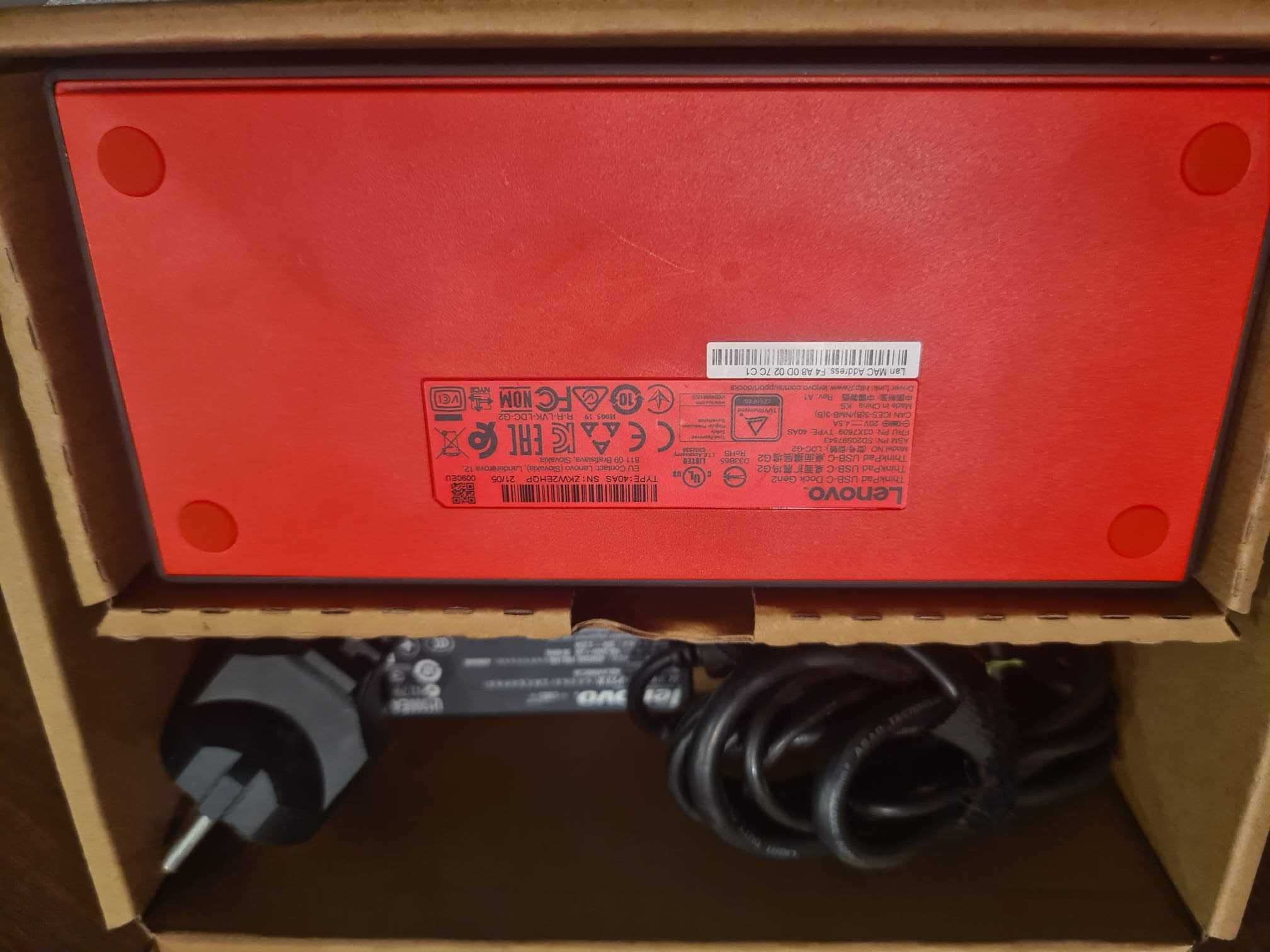 Docking stations Lenovo ThinkPad USB-C Gen 2 40AS