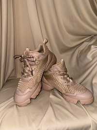 Обувки Dior бежови/розови