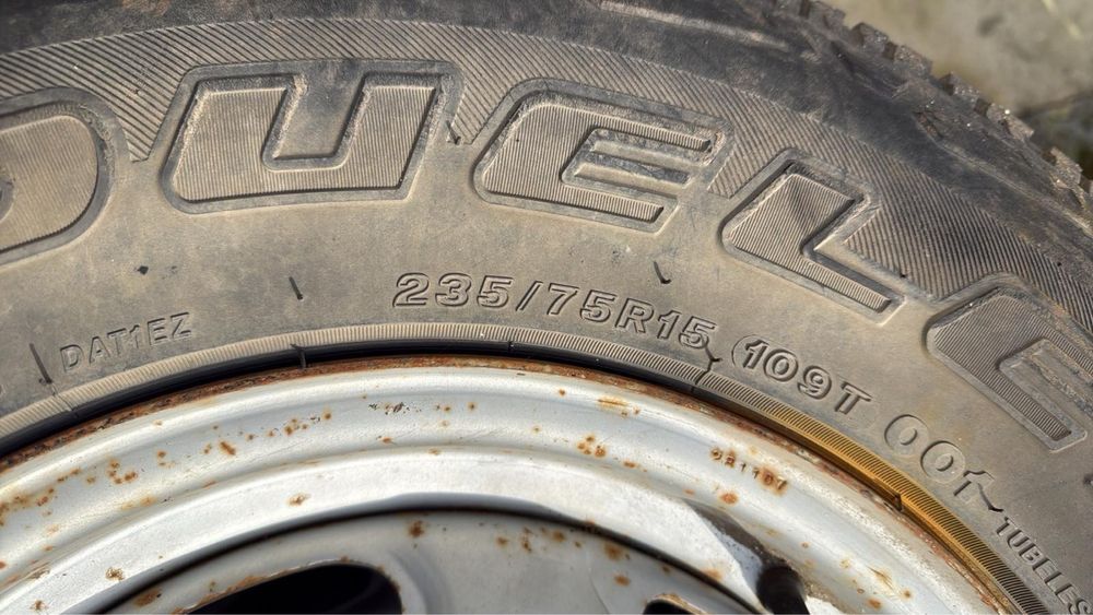 Железни джанти с гуми ford ranger