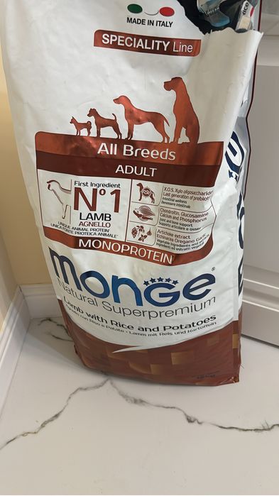 Monge сухой корм для собак