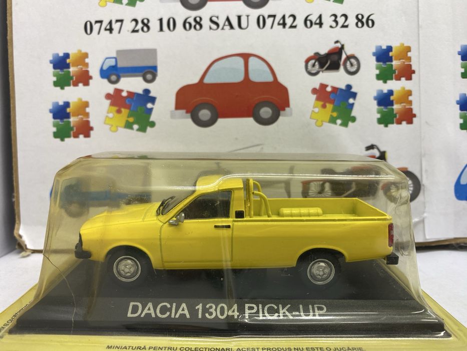 DACIA 1304 pick-up machetă auto scara 1:43(11 cm) Deagostini Legenda