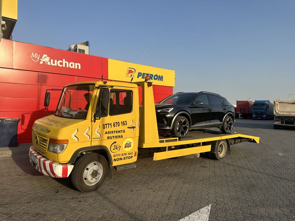 Platforma auto Tractari Non Stop Bucuresti Ifov Recuperator Auto 24/24