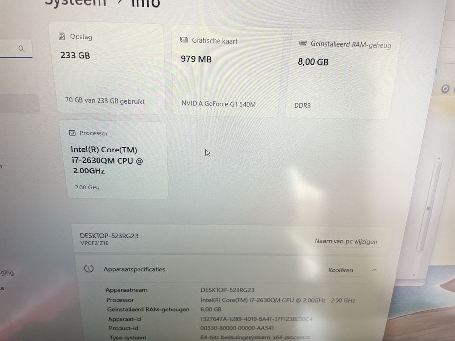 Лаптоп SONY VAIO VPCF2… windows 11