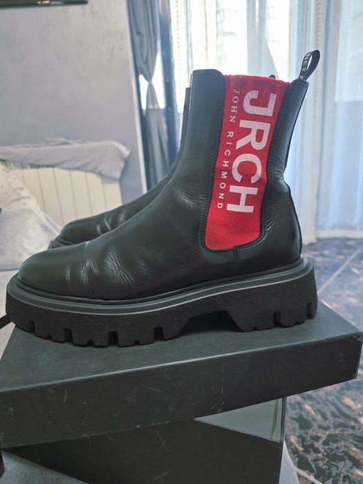 Ghete din.piele pentru barbati John Richmond