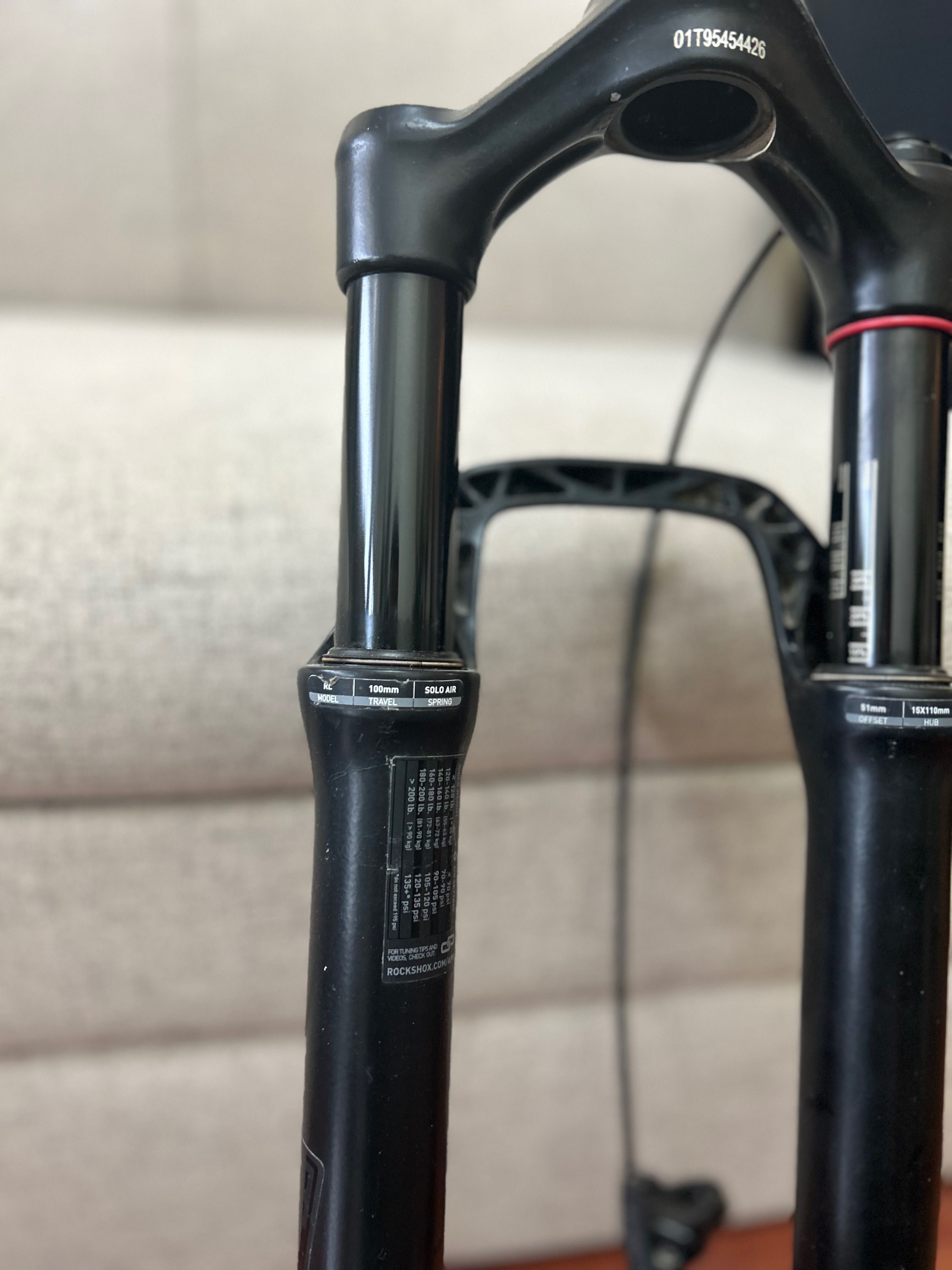 Rockshox REBA RL BOOST 51 mm offset