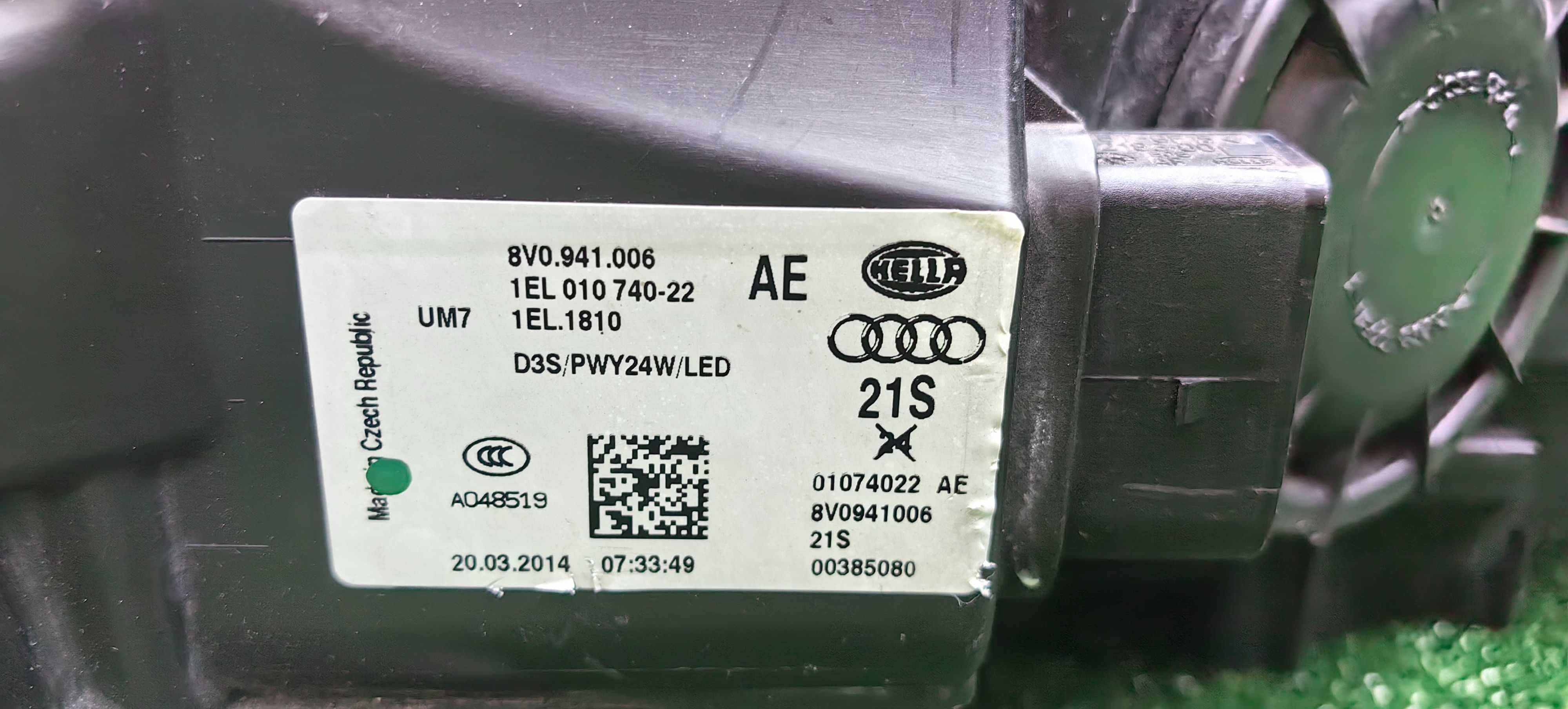 Десен фар за Audi A3 8V Xenon / Ауди А3 Ксенон