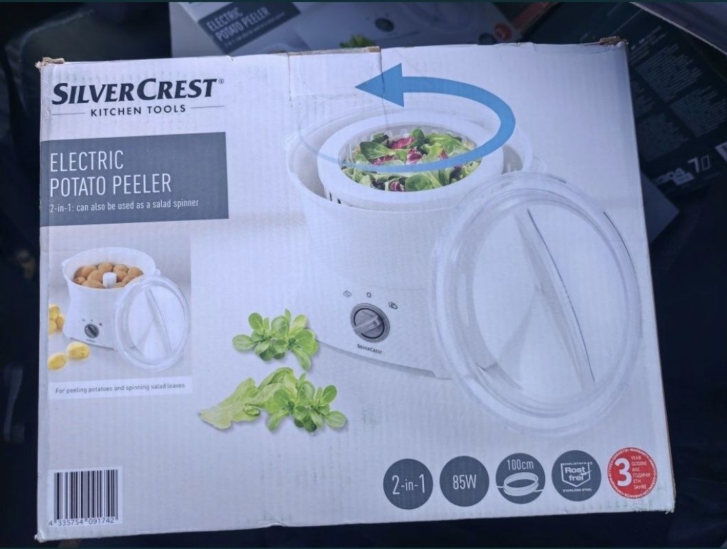 Aparat decojit curatat cartofi Silvercrest NOU