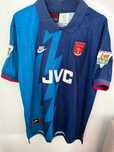 Tricou bergkamp arsenal retro fotbal