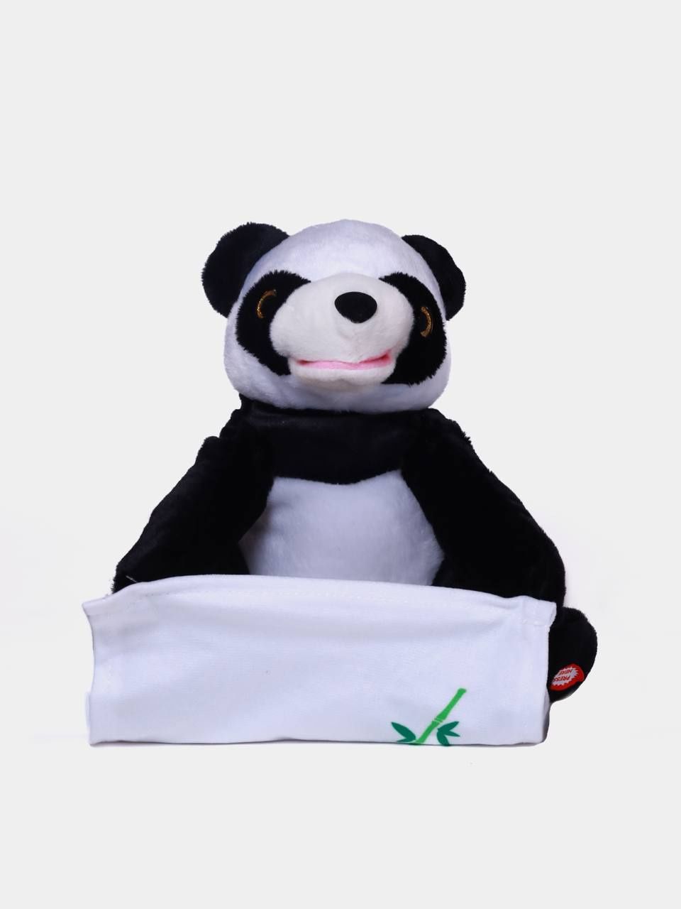 Пикабу панда. Peekaboo panda.