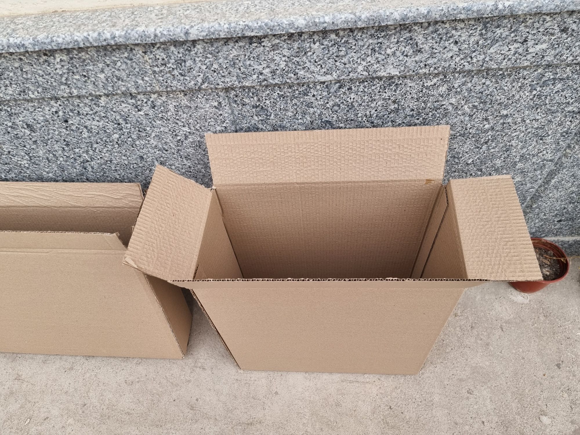 Новые упаковочные картонные коробки готовые коробки