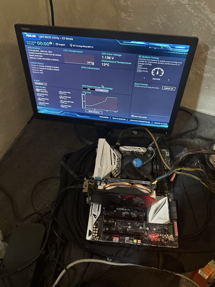 ASUS Z170-DELUXE 1151 И процесор i76700 и 16gb ram ddr4