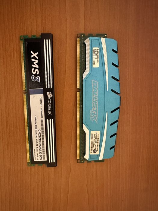 2 placute ddr3 4gb/8gb