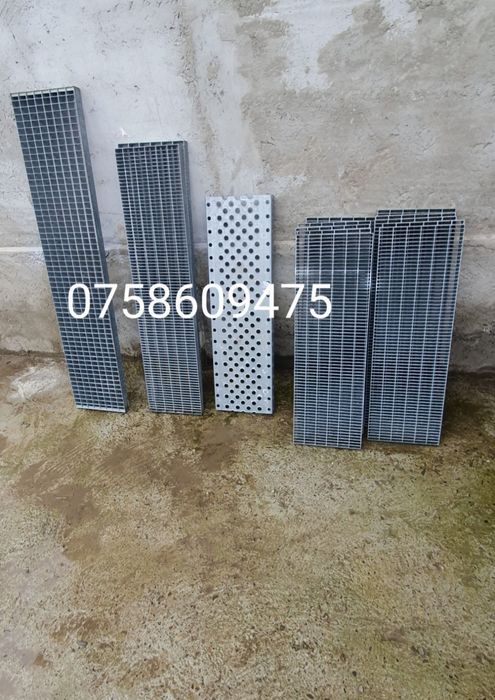 Trepte zincate 80x27