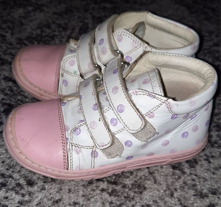 Ghete Baby Avus din piele, marimea 25, 16 cm int.