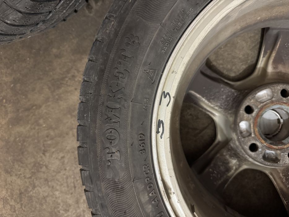 Джанти с гуми 15-ки