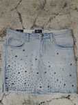 Дънкова пола с пайети Gaudi Jeans