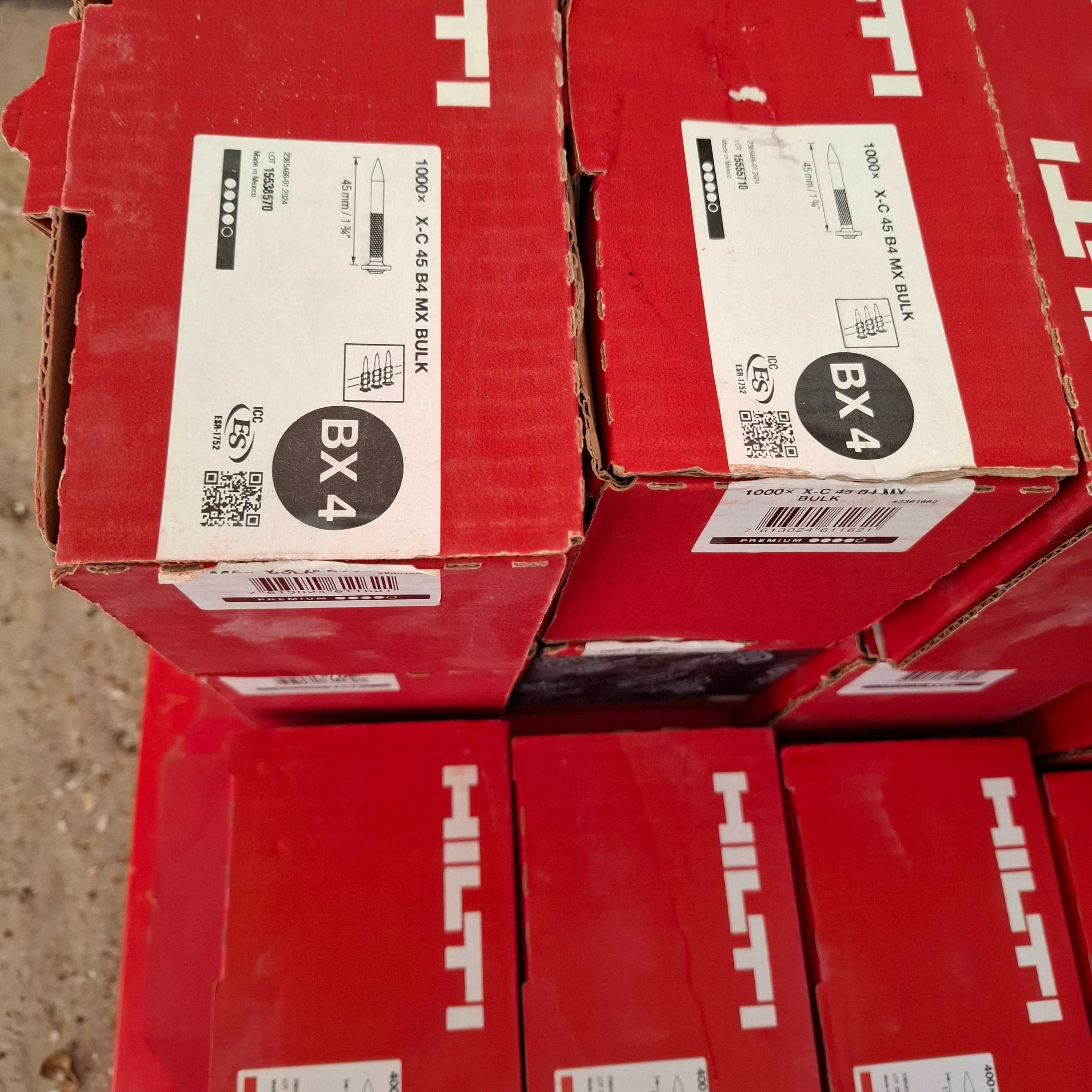 Hilti пирони за BX3 и  BX4