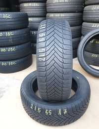 2 Anvelope M/S Michelin 215 55 R17  Impecabile DOT4519