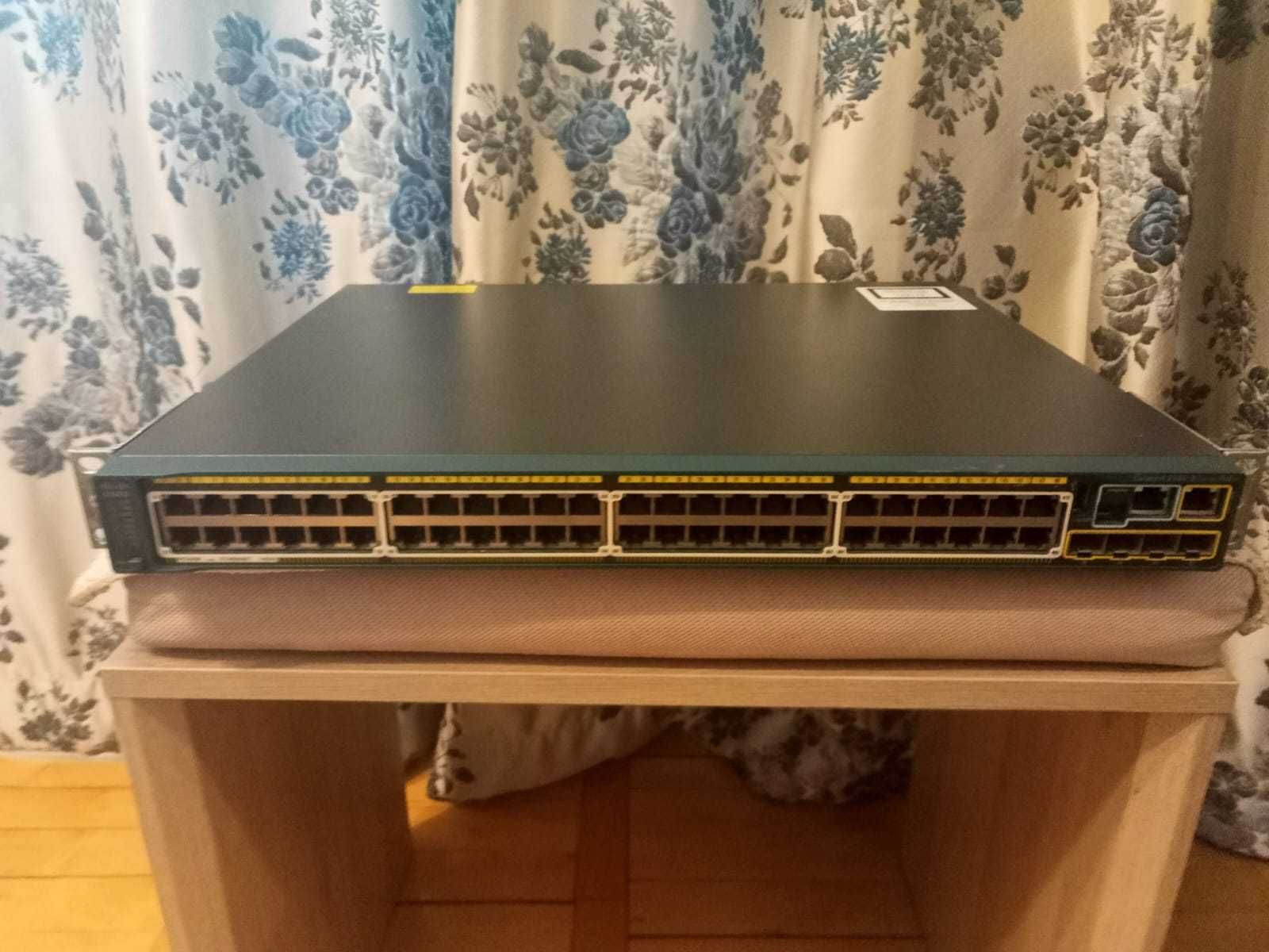 Коммутатор Cisco Catalyst 2960-S Serries, WS-C2960S-48FPS-L