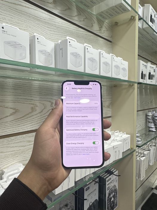 iPhone 13 pro 91% 128GB OQ karopka bor