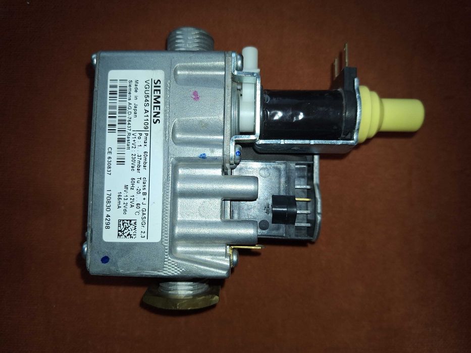 Vana de gaz Siemens VGU 54A1109 (36800400) 39812190  Ferroli