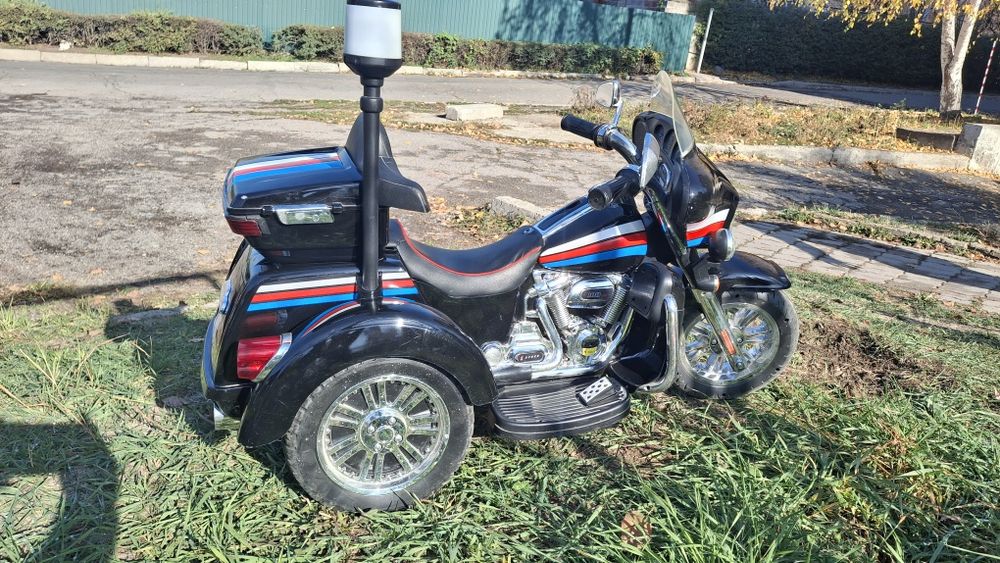 Детский полицейский мотоцикл