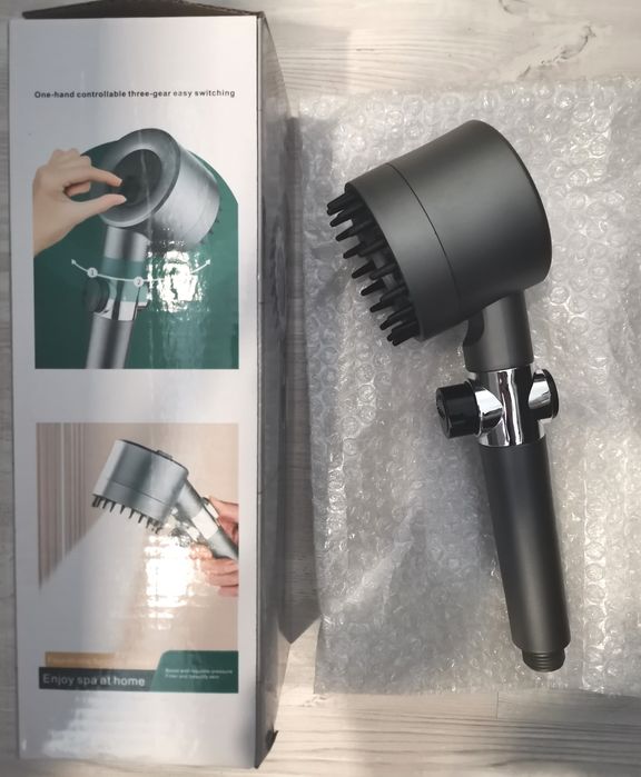 Para dus apa LUX,cap dus baie par/masaj celulita,spaShower