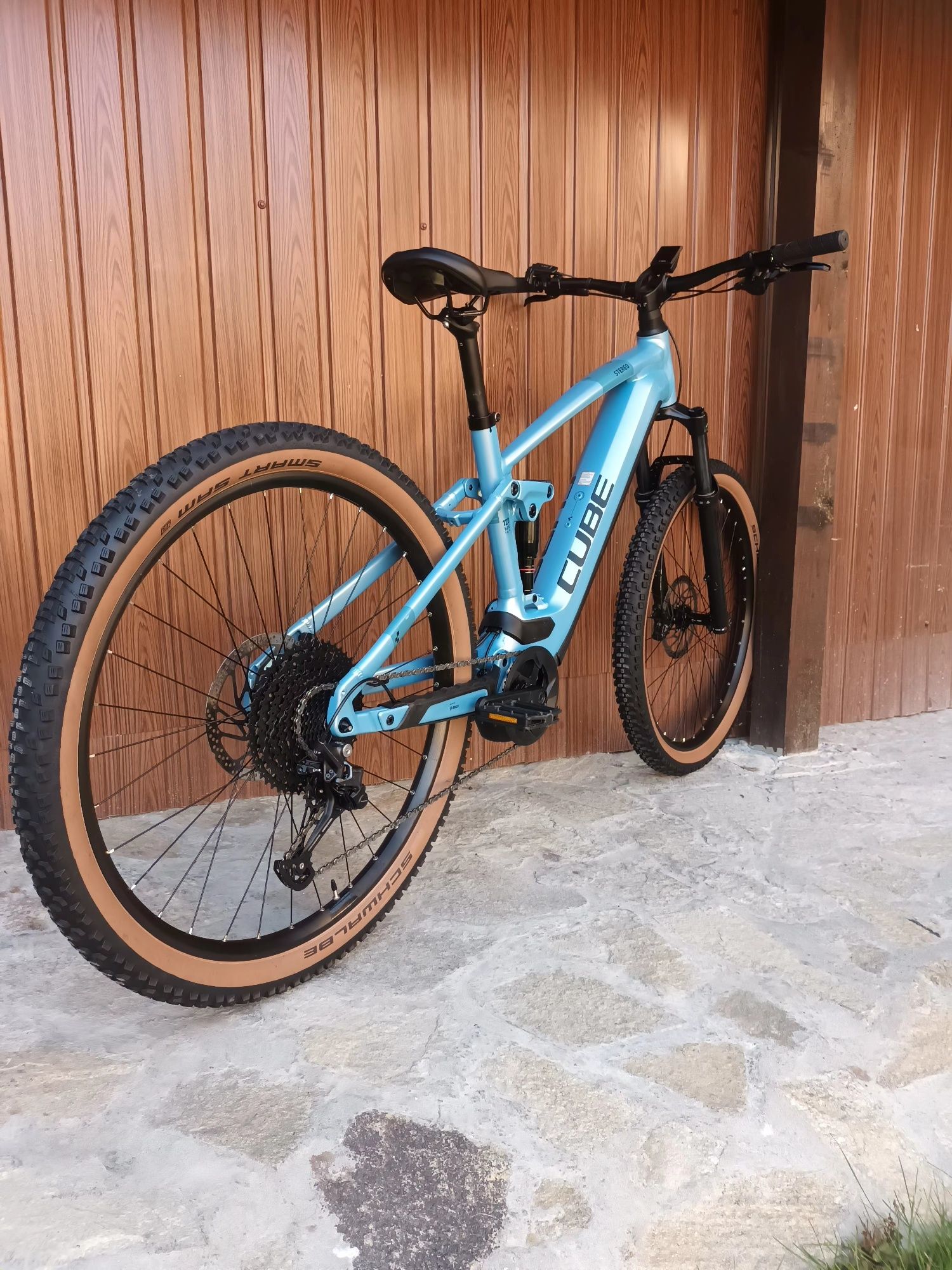 Планински електрически Велосипед Cube Stereo 120 MTB!SMART SISTEM 2024