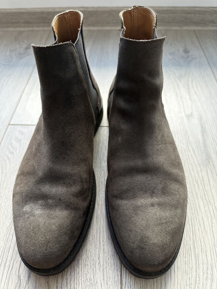 Botine piele intoarsa Zara, 41