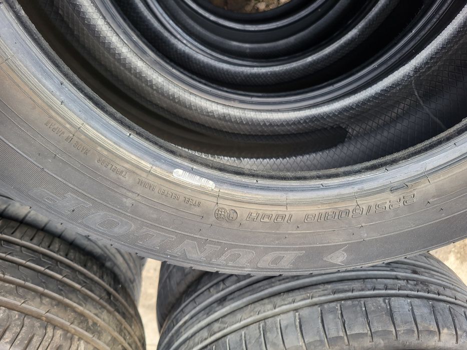 4бр. 225 60 18 Dunlop летни.