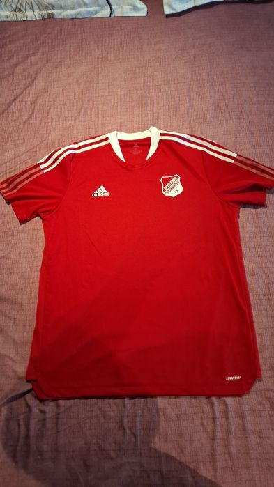 Tricou de fotbal Adidas Rosu